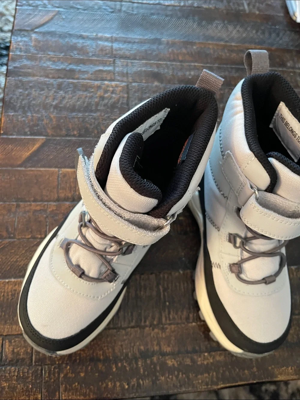Cat & Jack   Kids Black & Grey Noah Winter Boots